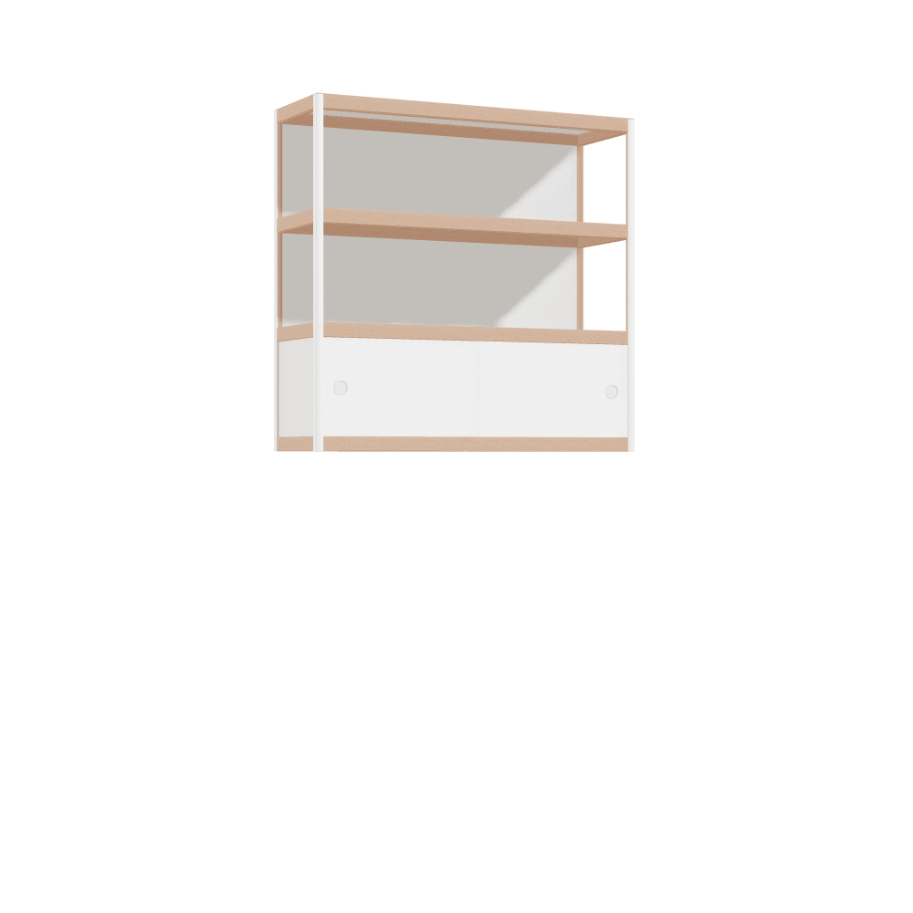 Hanging cabinet (97x100x32 cm)