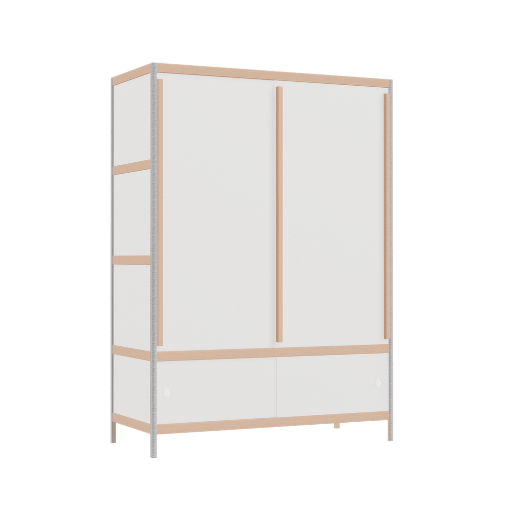 Kleerkast (168x120x52 cm)