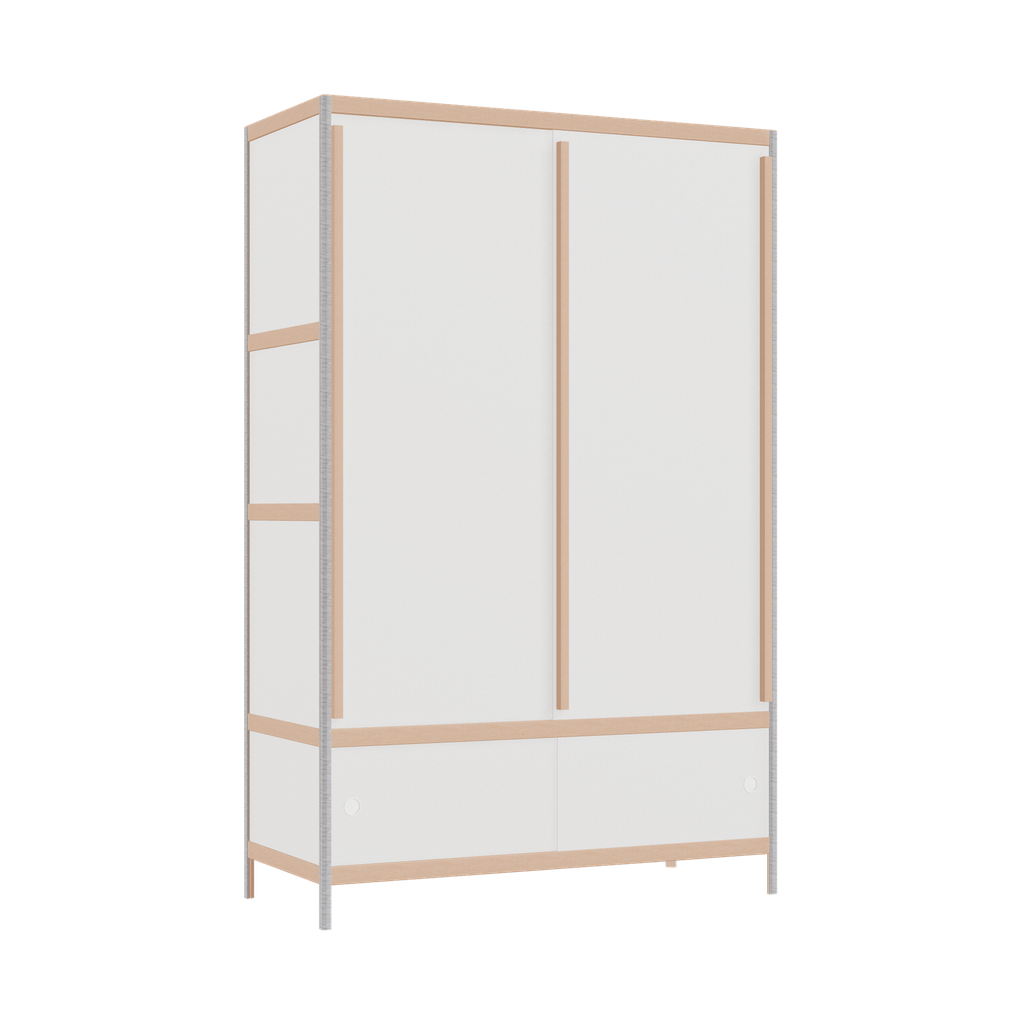 Wardrobe (188x120x52 cm)