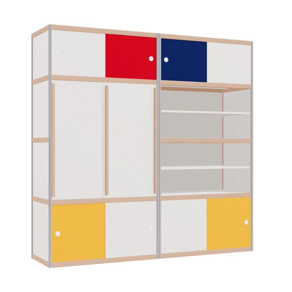 Meubles (198x200x52 cm)