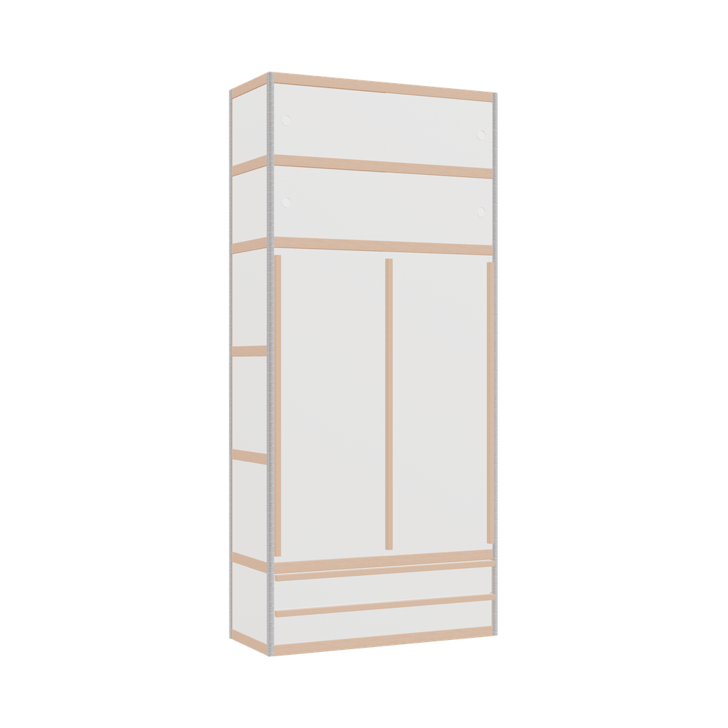 Penderie (220x100x42 cm)