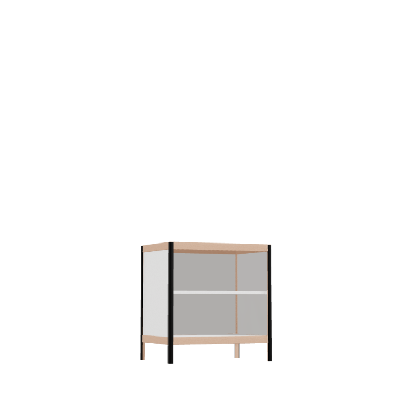 Laag meubel (65x62x42 cm)