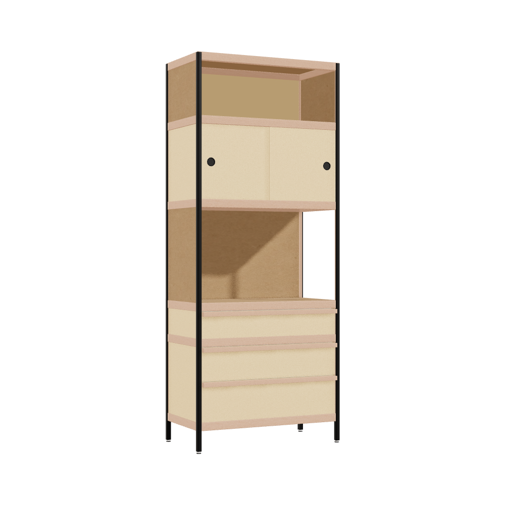 Cabinet (196.5x80x42 cm)
