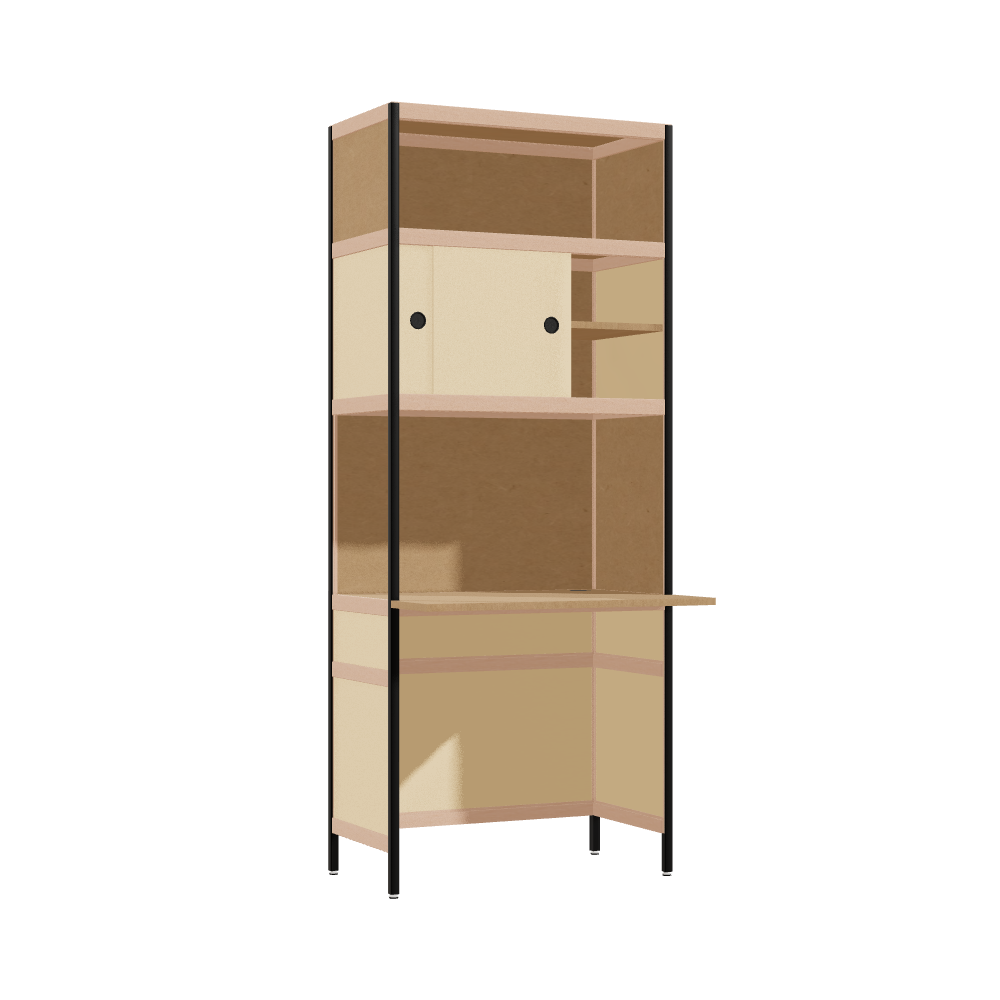 Overhangend bureau (196.5x80x63.6 cm)
