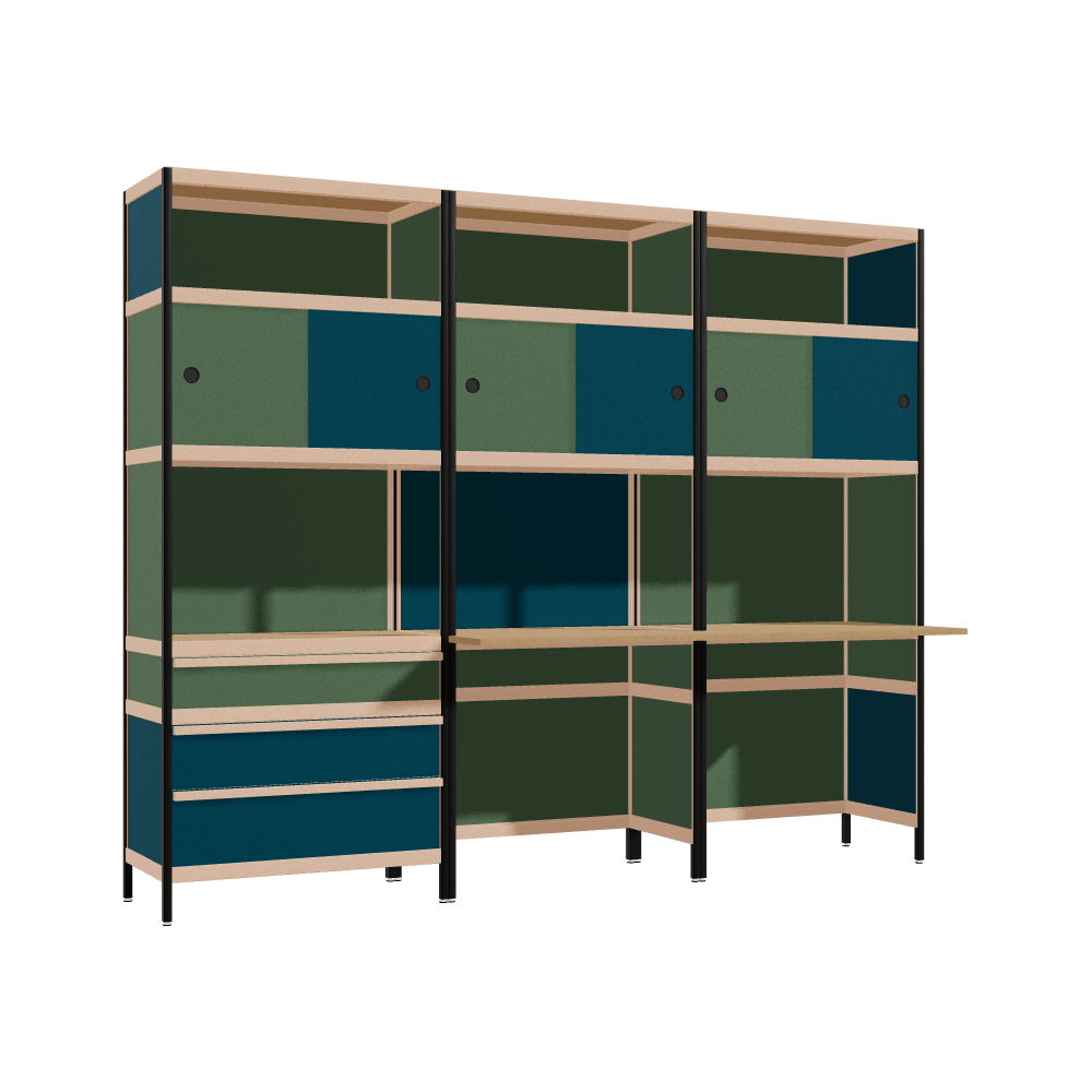 Meubels (196.5x240x63.6 cm)