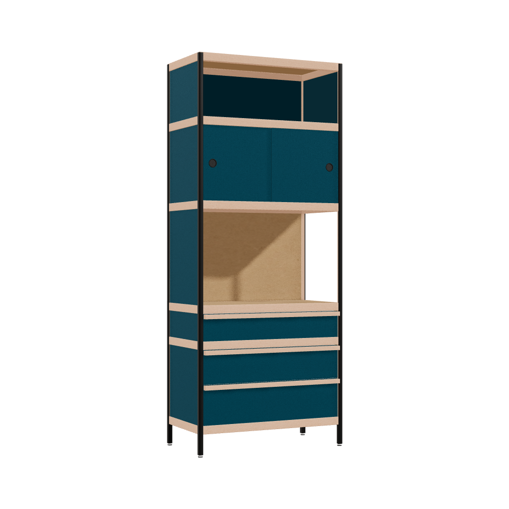 Kast (196.5x80x42 cm)