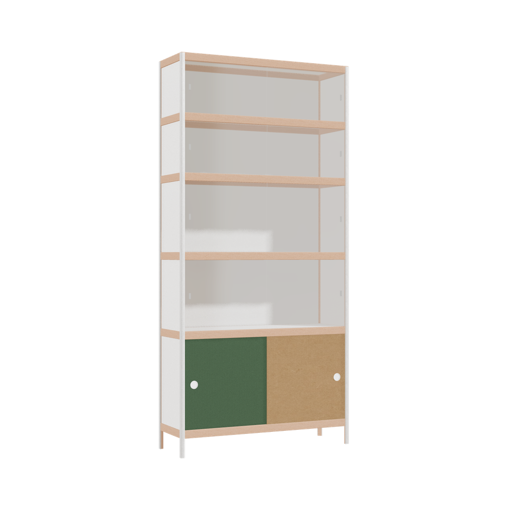 Vitrine (209x100x32 cm)