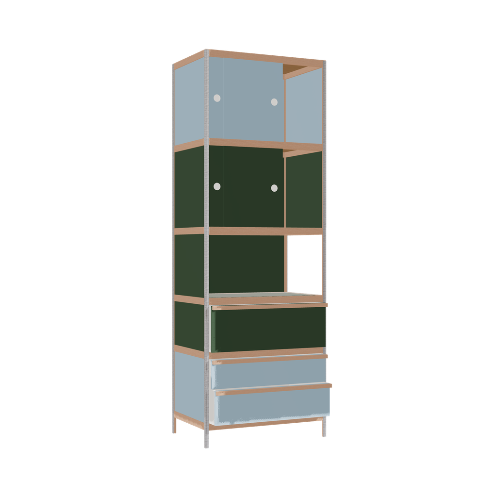 Armoire (229x80x52 cm)