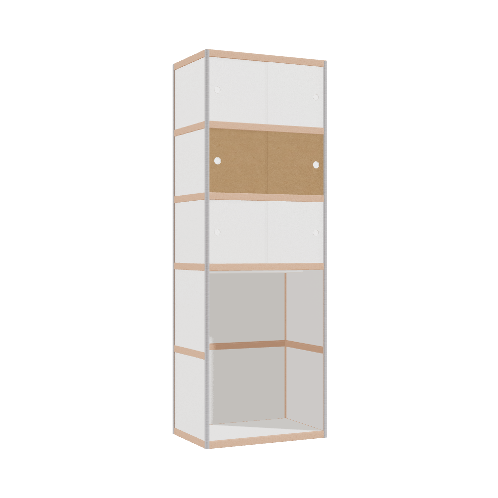 Penderie (229x80x52 cm)