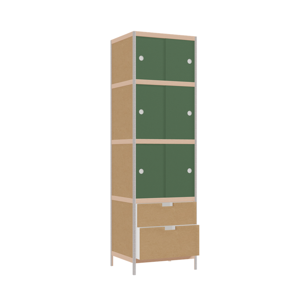 Kast (208x62x52 cm)