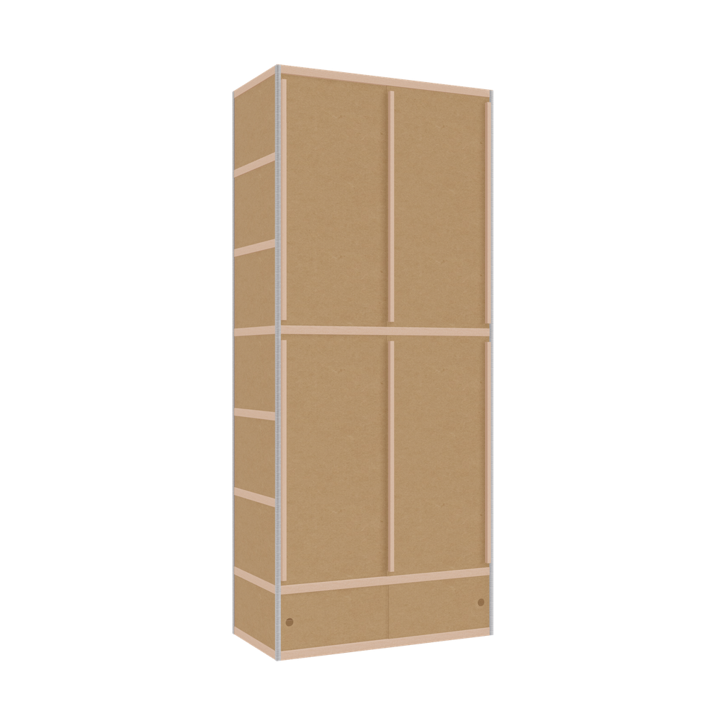Wardrobe (281x120x62 cm)