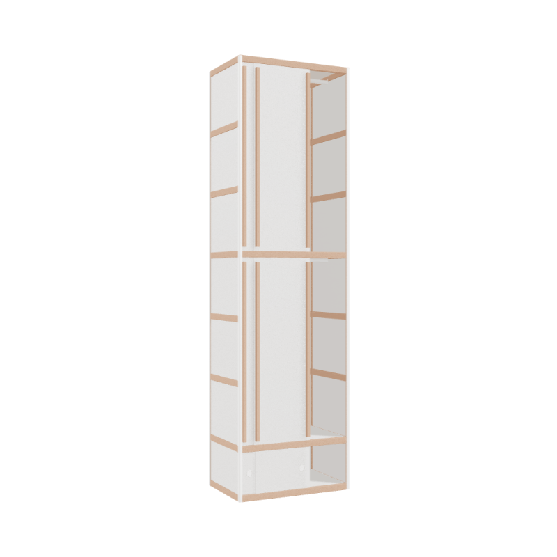 Wardrobe (281x80x52 cm)