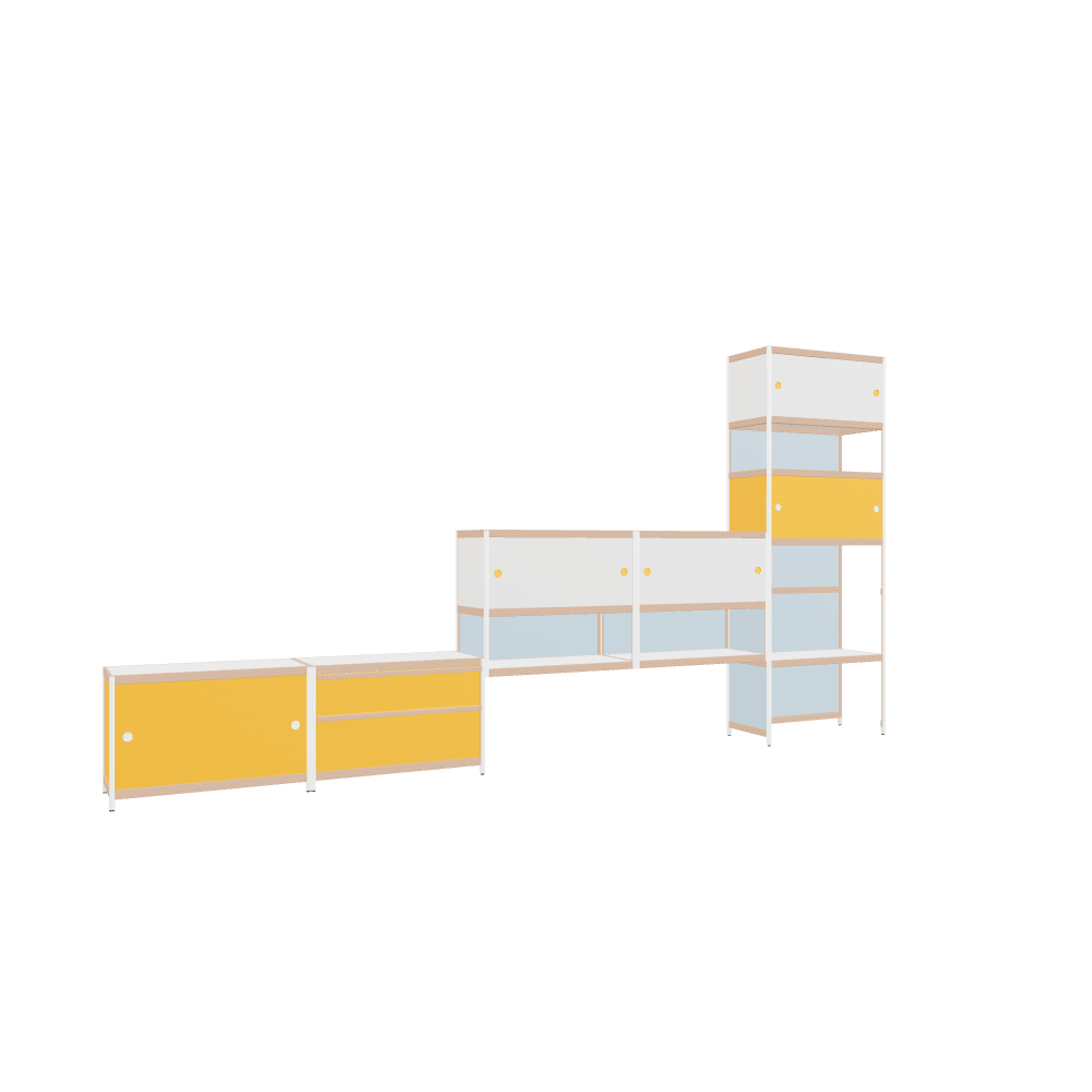 Meubles (235x450x42 cm)