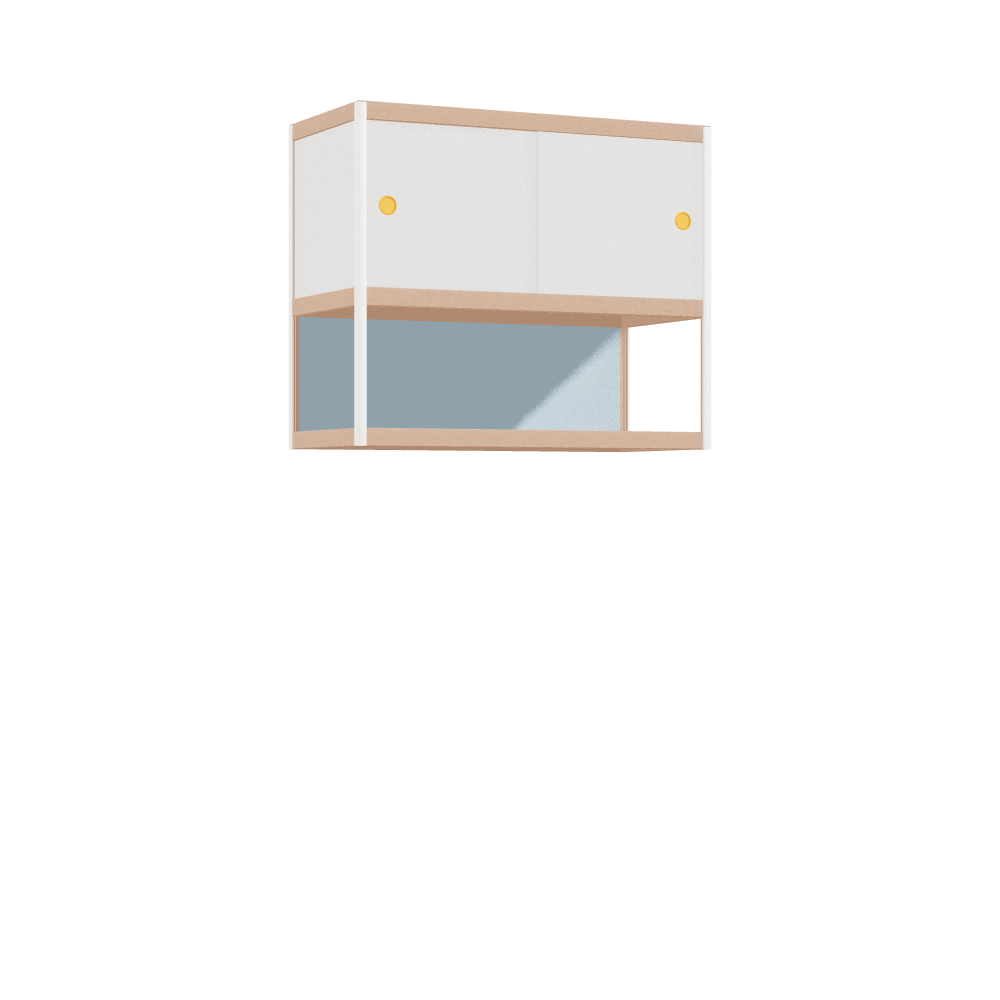 Meuble suspendu (76x90x42 cm)