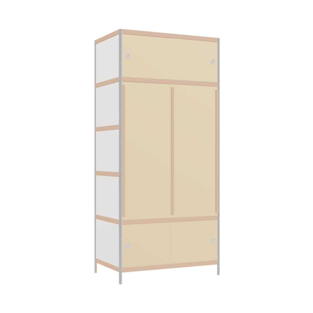 Wardrobe (219x100x62 cm)