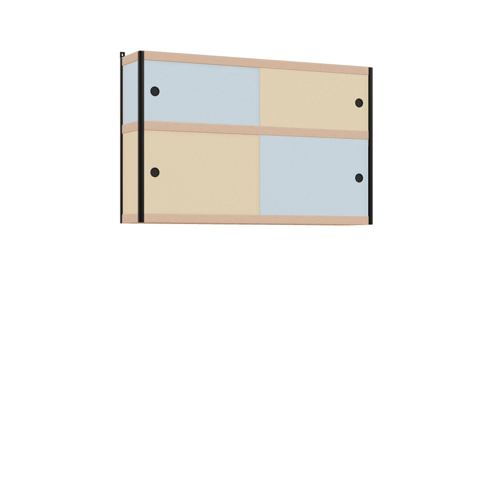 Hanging cabinet (76x120x25 cm)