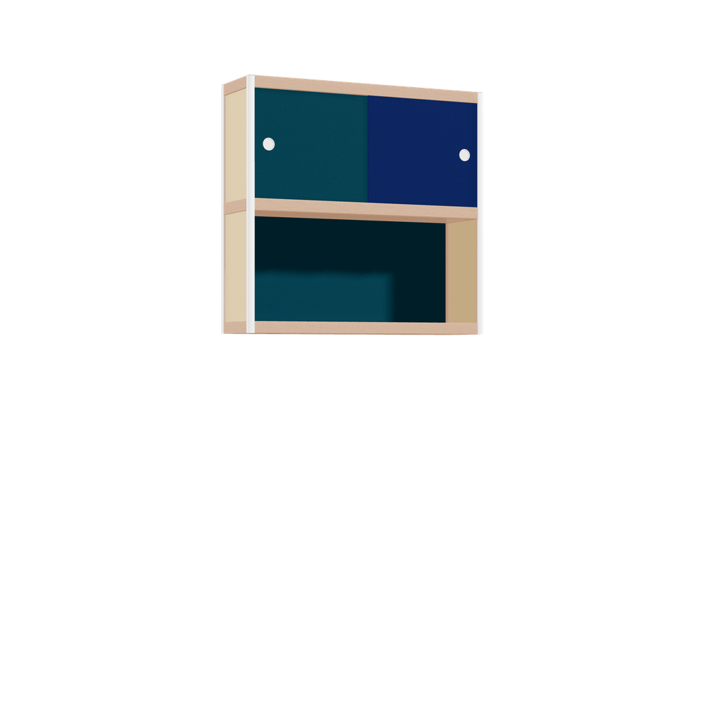Zwevende kast (86x90x25 cm)