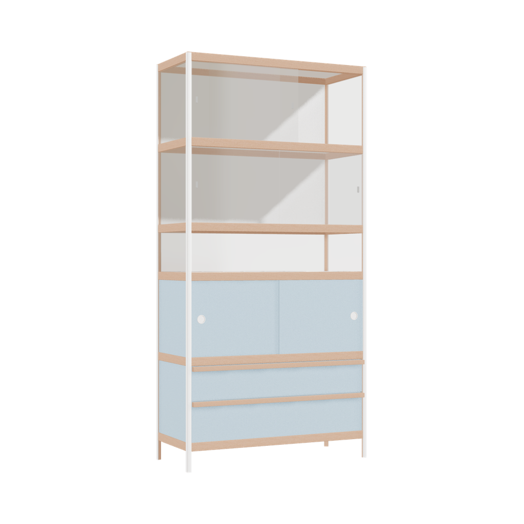 Display cabinet (202x100x42 cm)