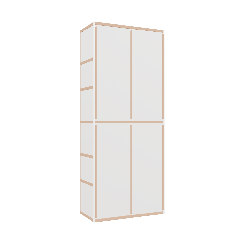 Kleerkast (290x120x62 cm)