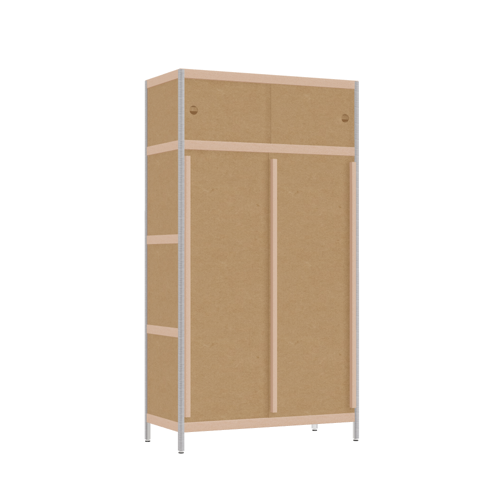 Kleerkast (167x90x42 cm)