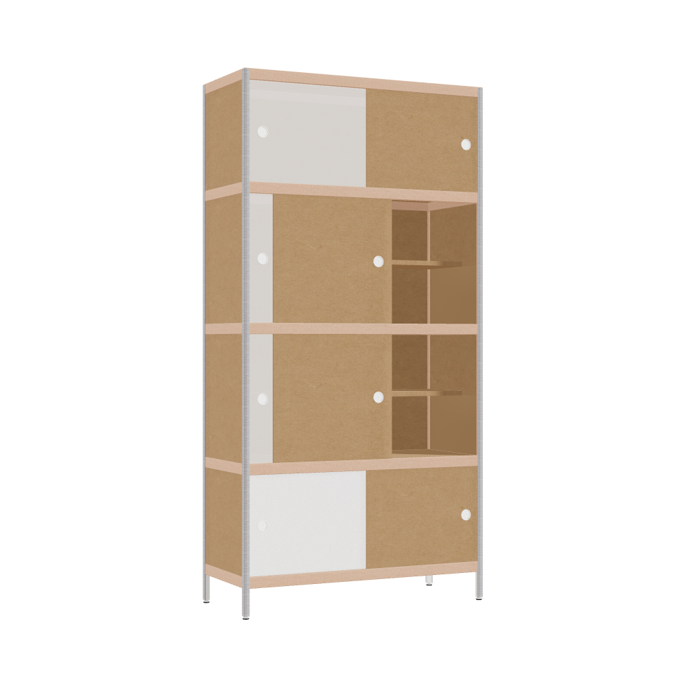Kast (199x100x42 cm)