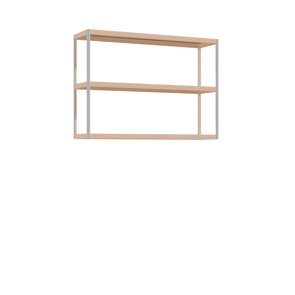 Zwevende kast (86x120x32 cm)