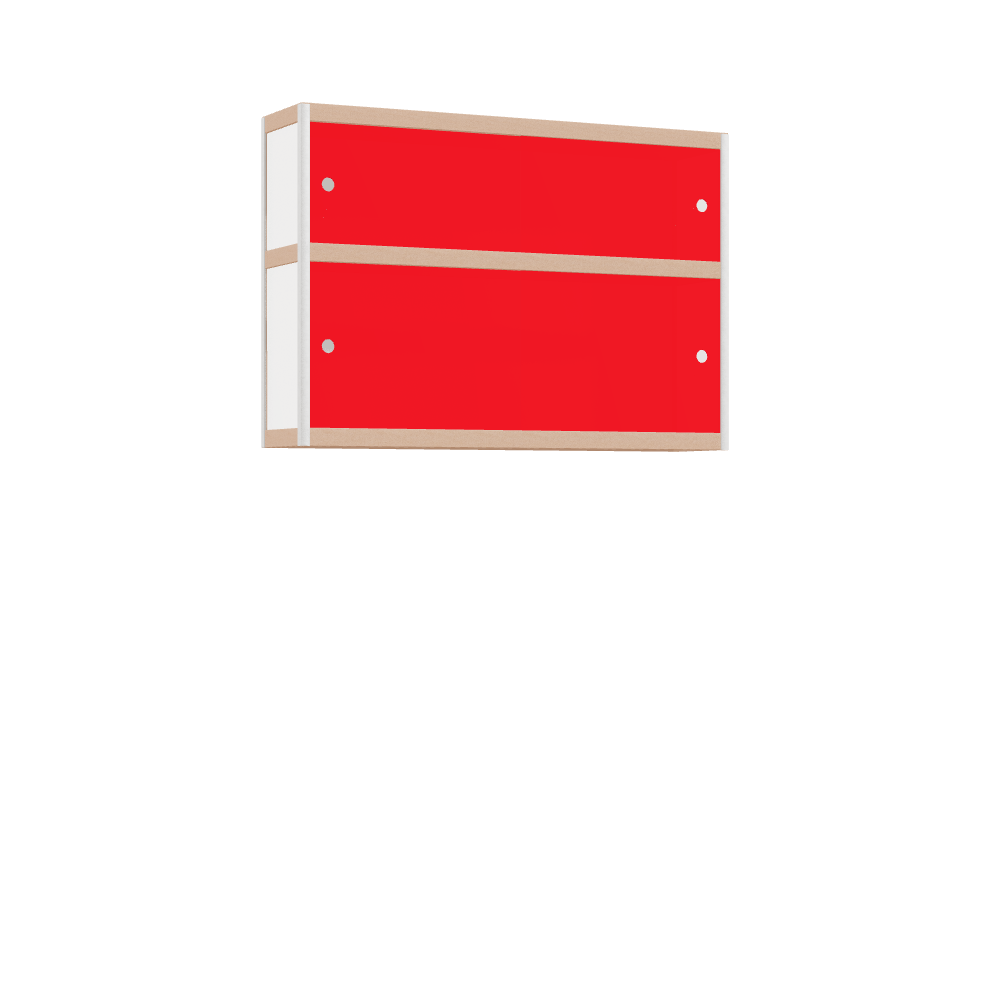 Hanging cabinet (76x110x25 cm)