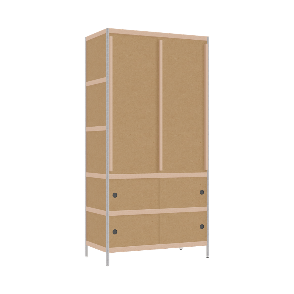 Wardrobe (200x100x52 cm)