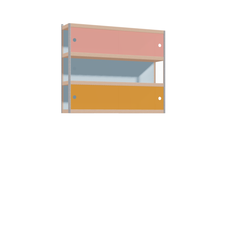 Hanging cabinet (97x120x25 cm)