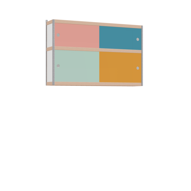 Meuble suspendu (76x120x25 cm)