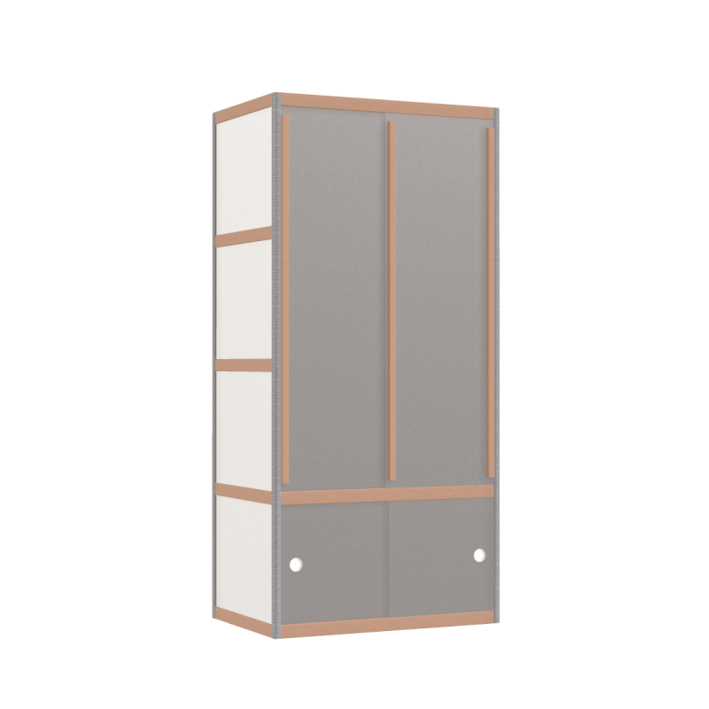 Wardrobe (168x80x52 cm)