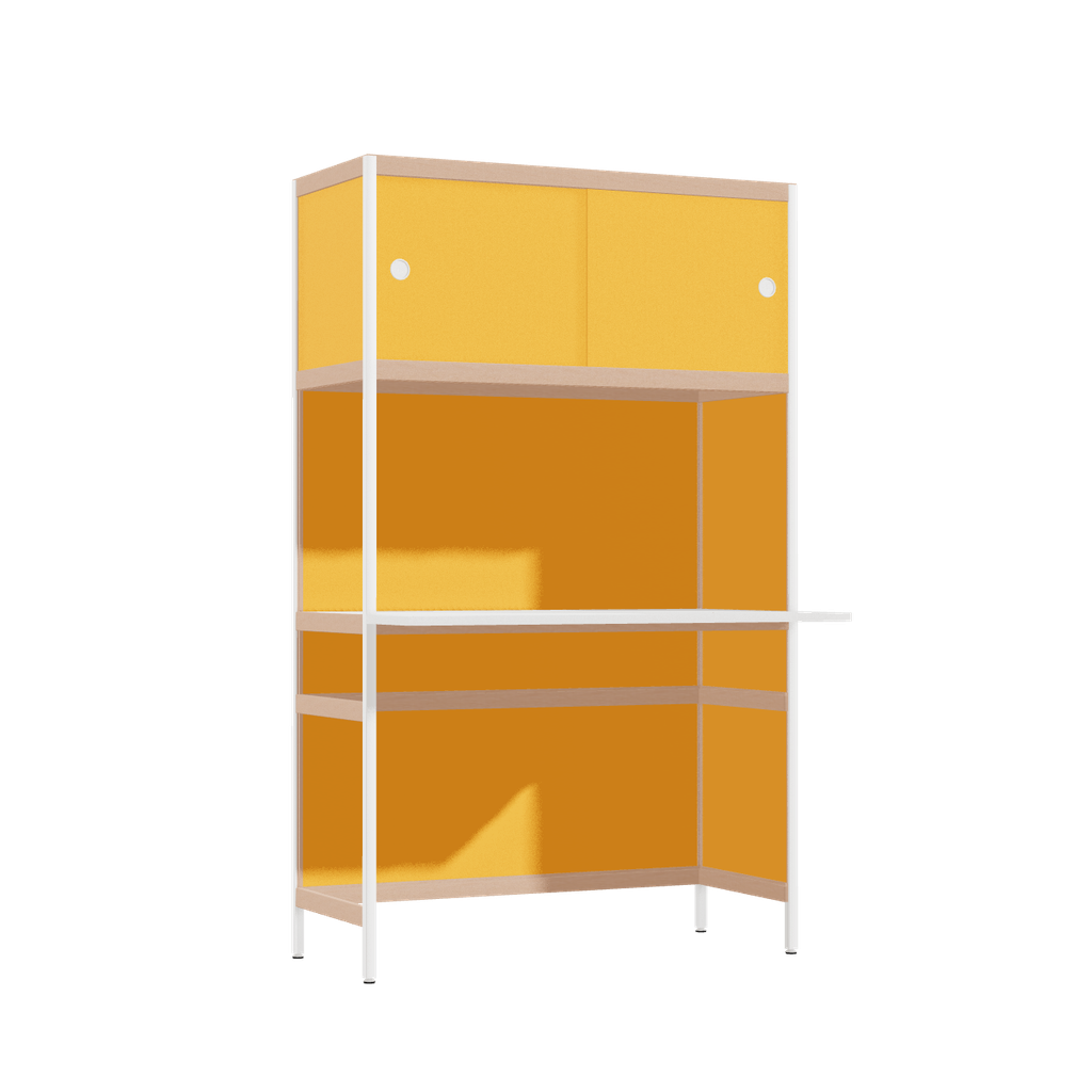 Cantilevered desk (165.5x100x63.6 cm)
