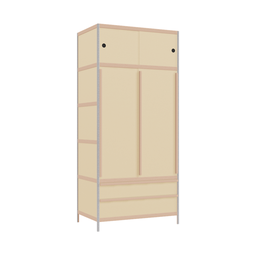 Penderie (219x100x62 cm)