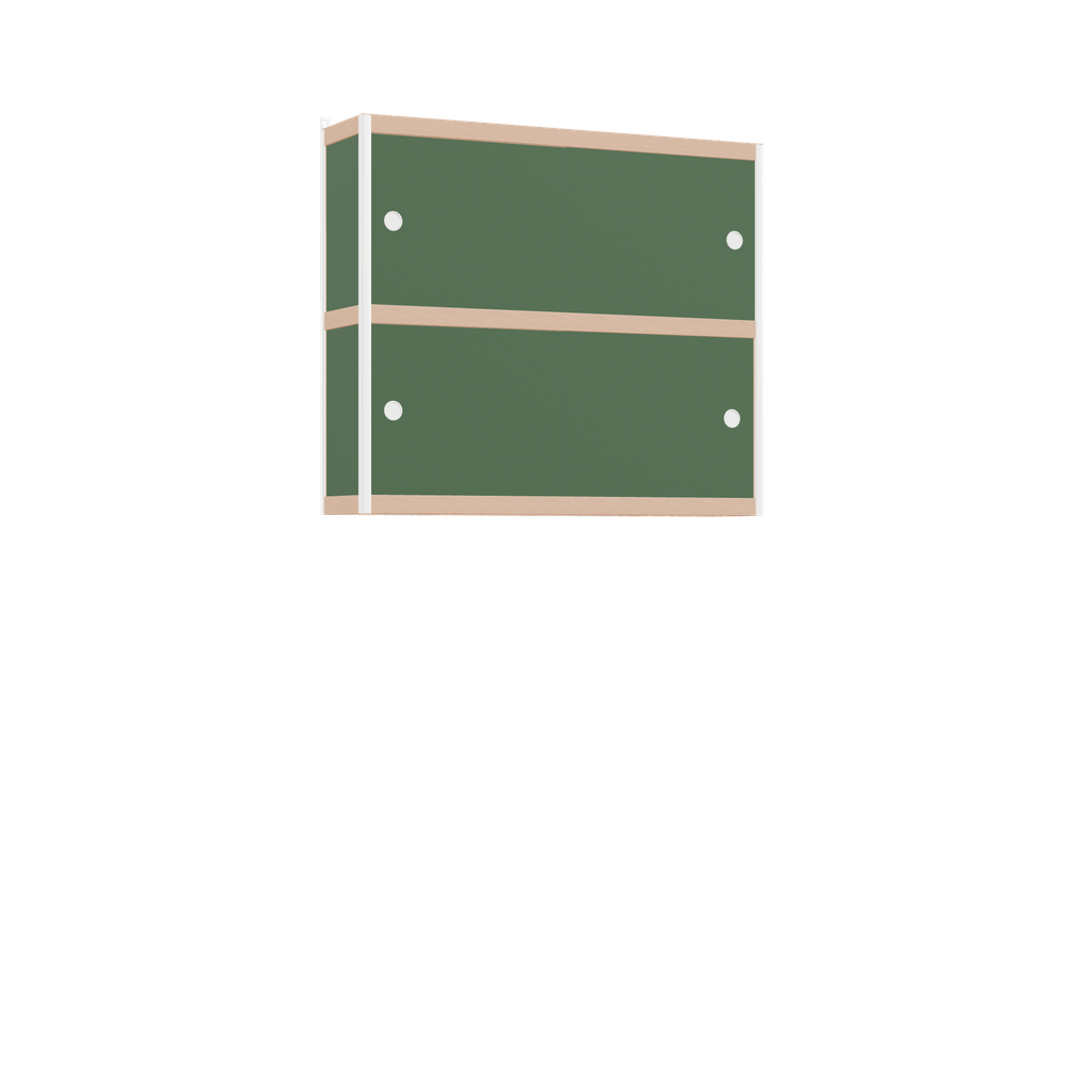 Zwevende kast (86x100x25 cm)