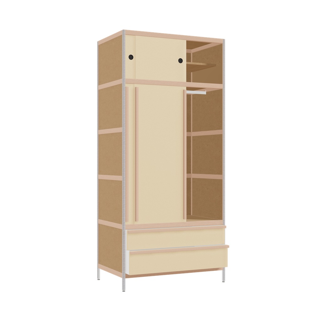 Wardrobe (220x100x62 cm)