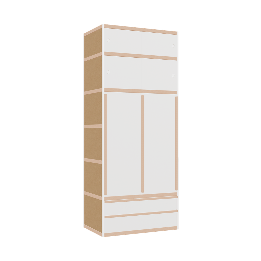 Wardrobe (240x100x62 cm)