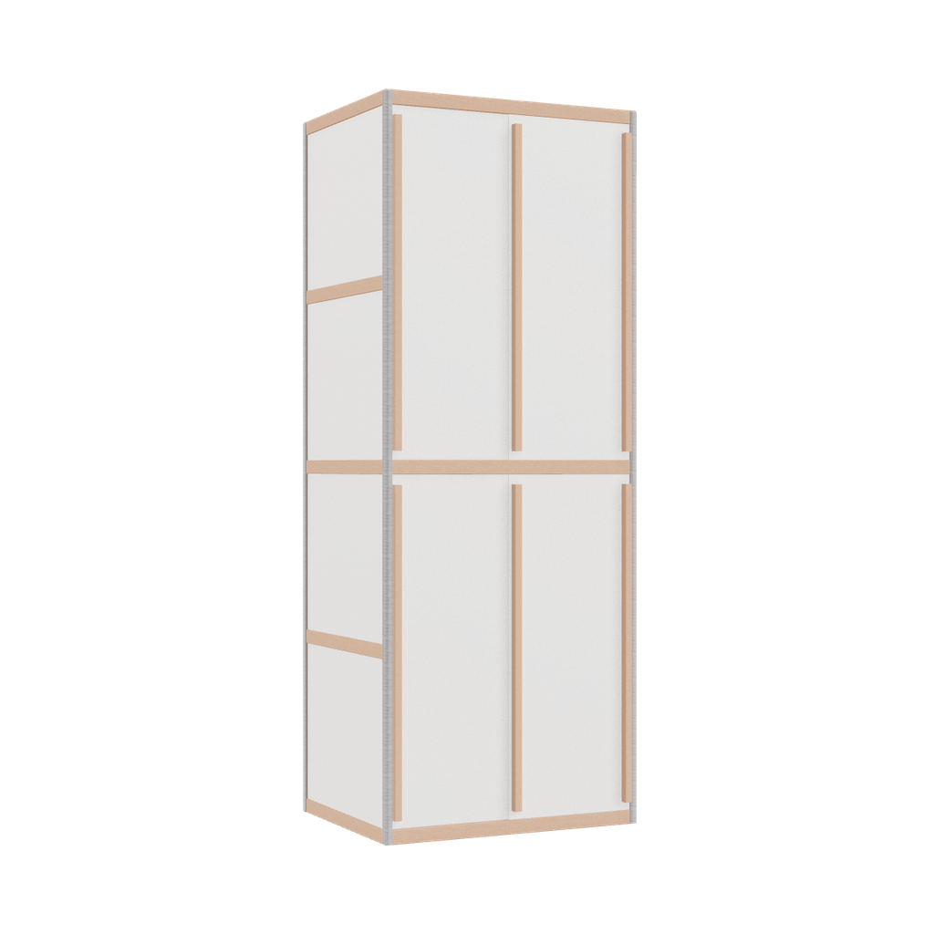 Penderie (208x80x62 cm)