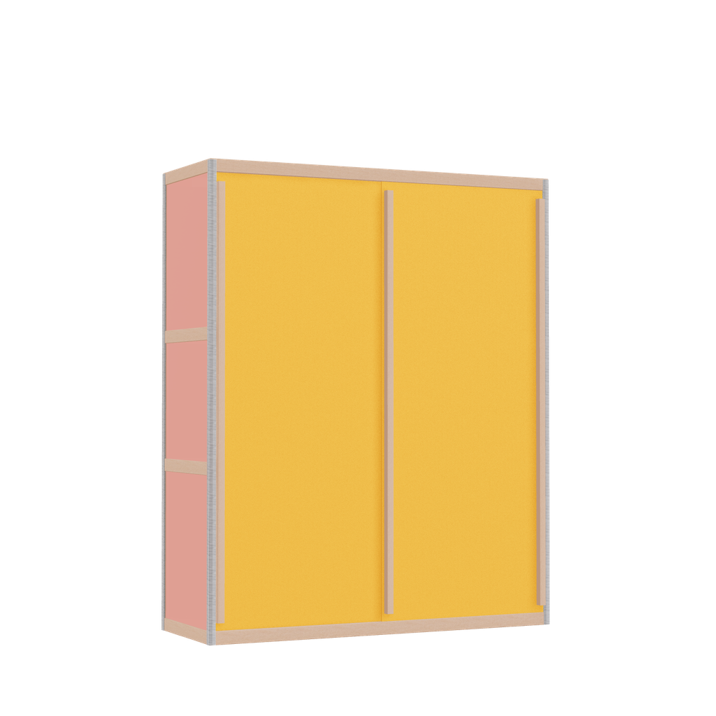 Kleerkast (147x120x42 cm)