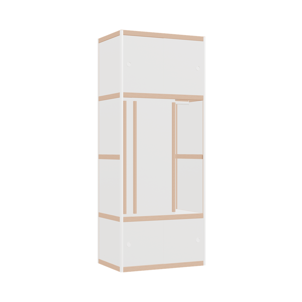 Wardrobe (198x80x52 cm)