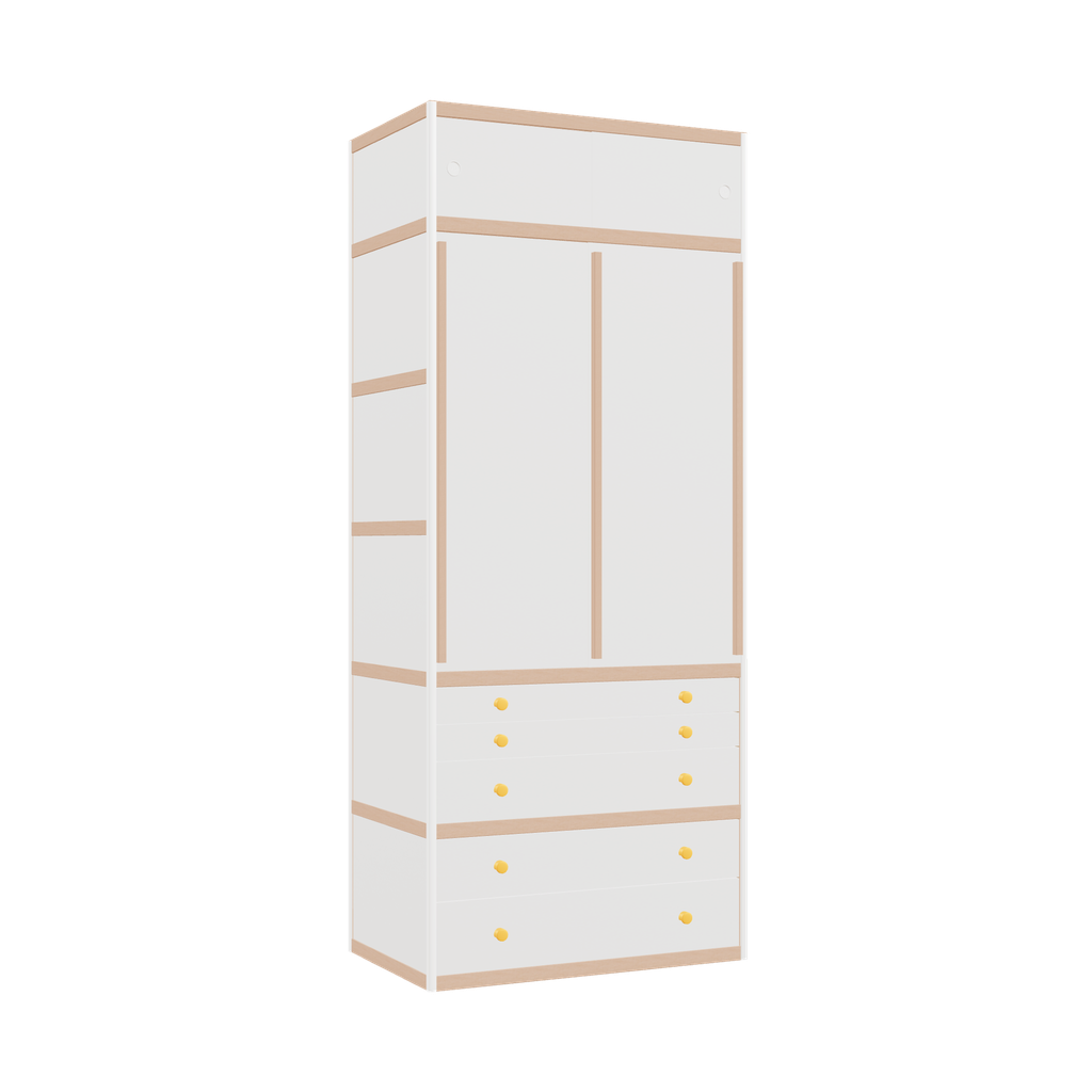 Wardrobe (240x100x62 cm)