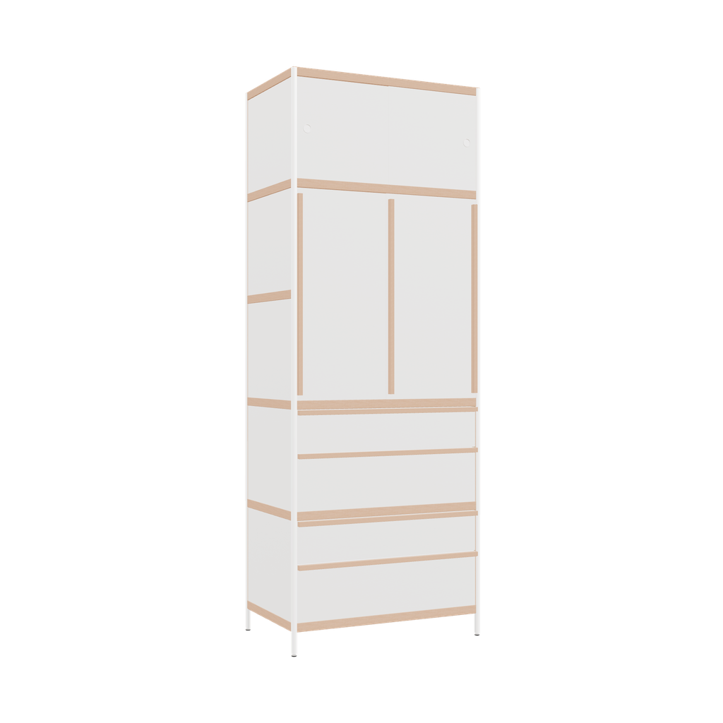 Kleerkast (270x100x62 cm)