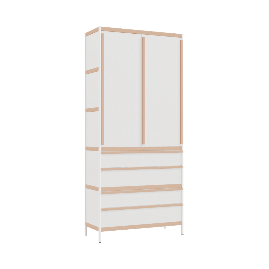 Kleerkast (220x100x42 cm)