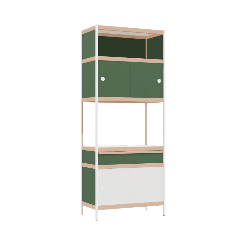 Armoire (196.5x80x42 cm)