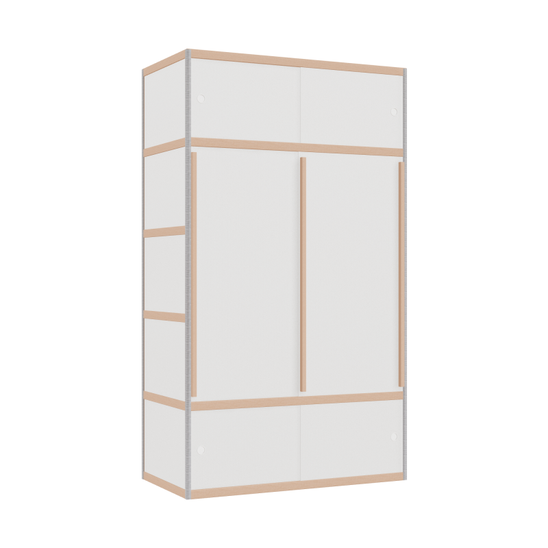 Kleerkast (209x120x62 cm)