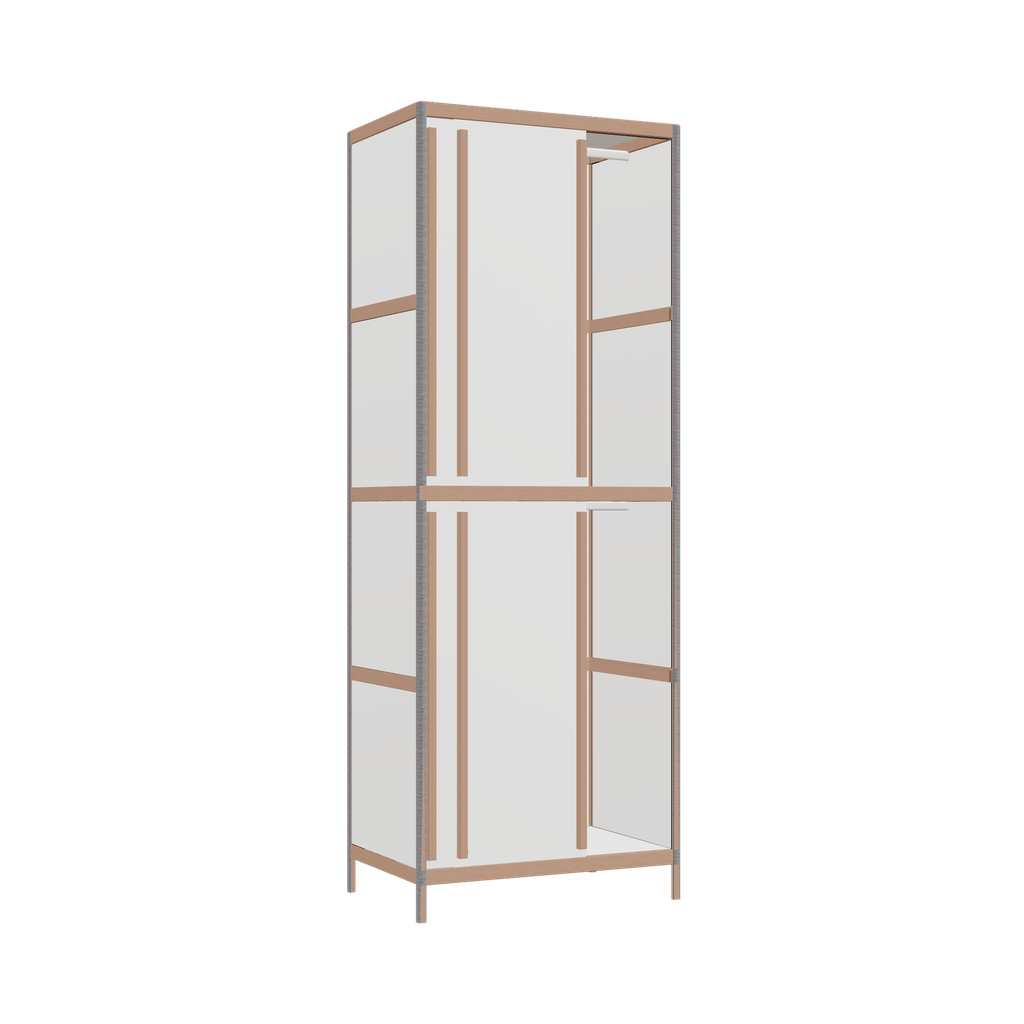 Wardrobe (218x80x52 cm)