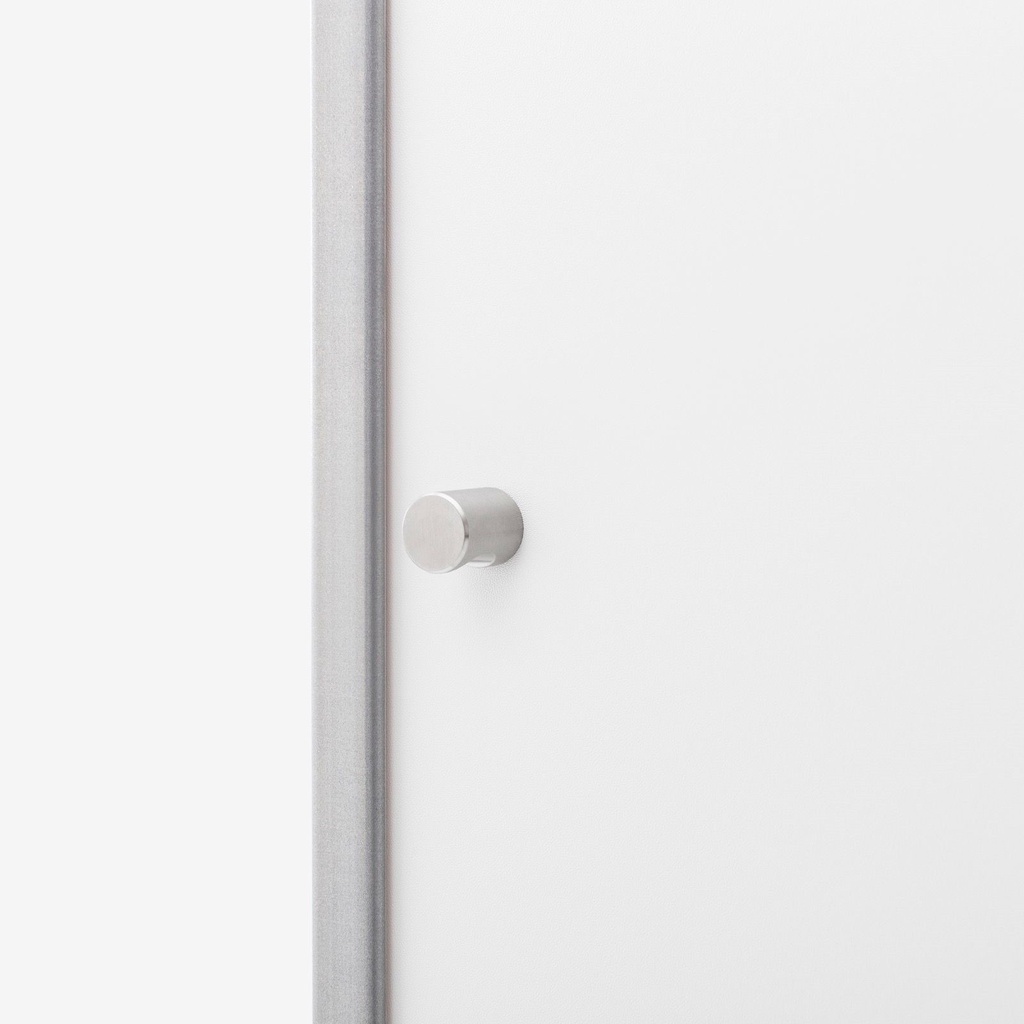 Bouton Alu (large) pour trou 4mm