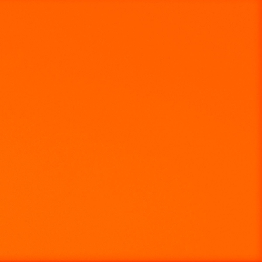 Côté en acrylique translucide Mandarine