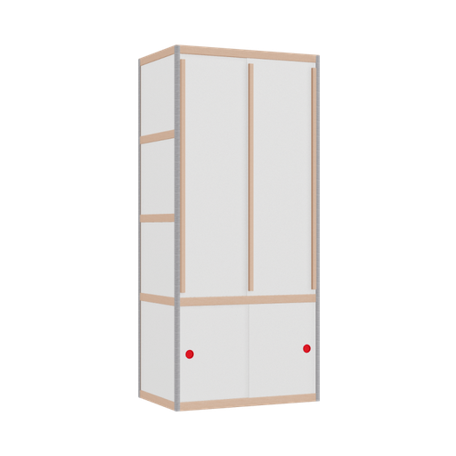 [400146180] Kleerkast (178x80x52 cm)