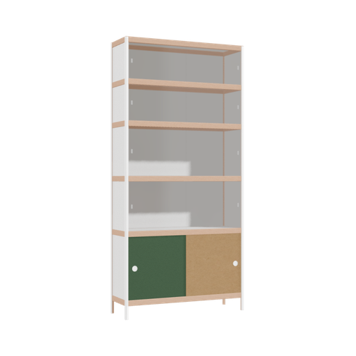 [400188079] Display cabinet (209x100x32 cm)