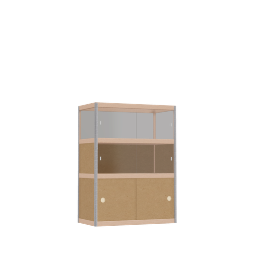 [400195028] Display cabinet (107x80x42 cm)